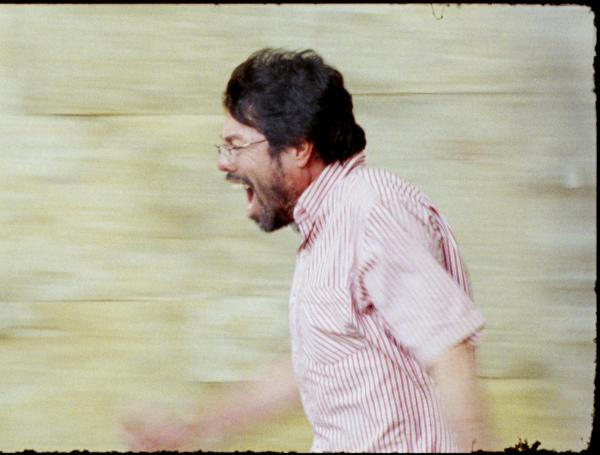 Poeta corriendo