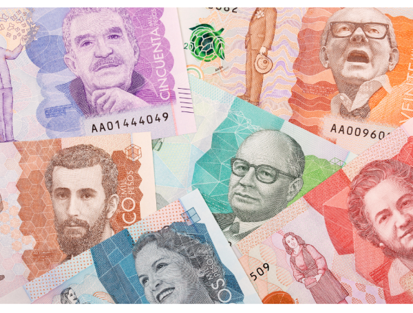 Billetes colombianos