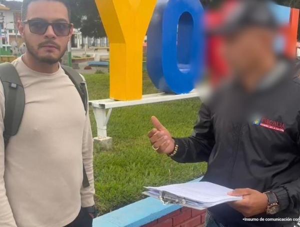 El secretario de Planeación de El Cairo, Adrián Sánchez Rodríguez.
