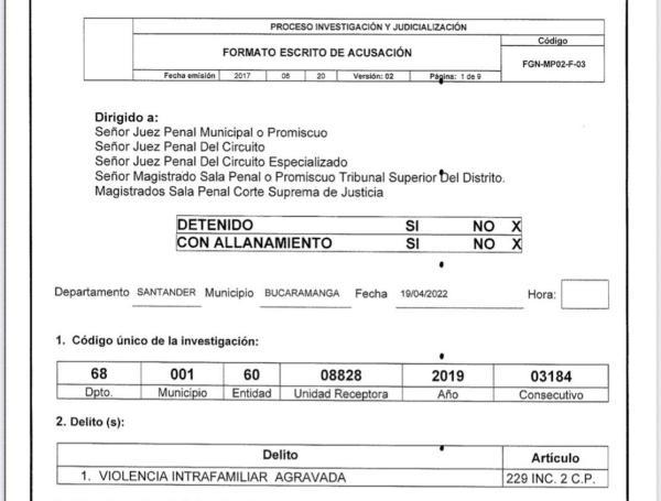 Segunda denuncia del doctor reconocido en Bucaramanga