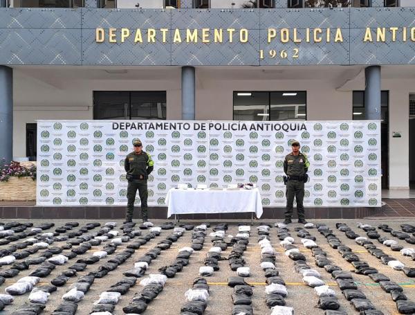 La incautación de estupefacientes realizada por las autoridades fue masiva.