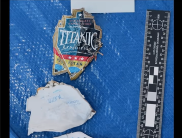 Objetos que quedaron intactos después de la implosión del submarino Titán