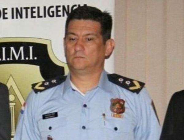 El comisario Abel Cardozo de Paraguay.