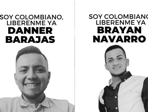 Colombianos detenidos en Venezuela