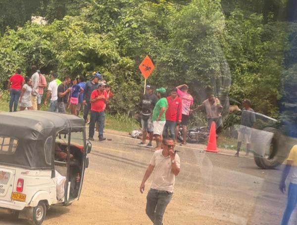 Accidente en la Vía Cordialidad.