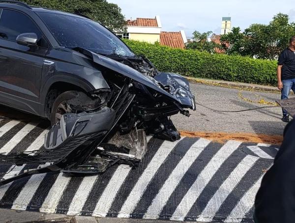 Accidente en el Anillo vial de Floridablanca