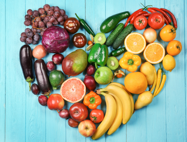 Consuma frutas y verduras