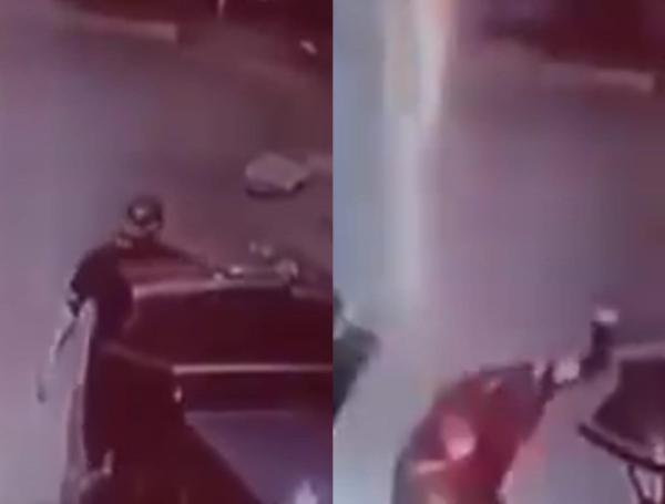 Hombre se salvó de ser decapitado por una teja en Cartagena
