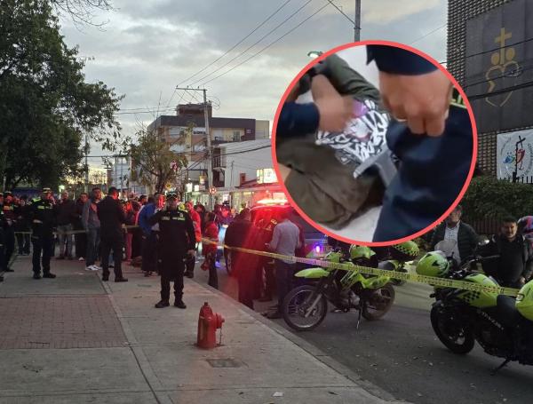 El arma fue incautada al menor que disparó. Foto:Cortesía