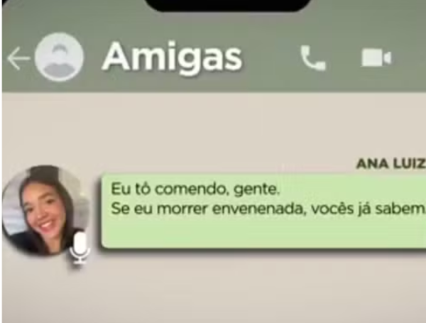 EL mensaje inquietante que envió-
