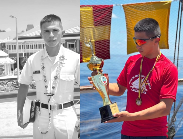 Julián Condía, grumete de la Armada