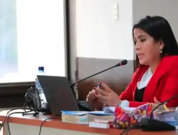 Cinthia Edelmira Monterroso Gómez, fiscal en Guatemala.