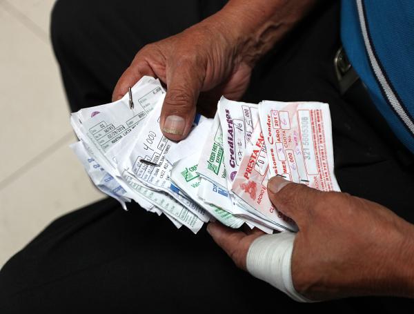 Los prestamistas usan este tipo de recibos que a su vez sirven como cheques