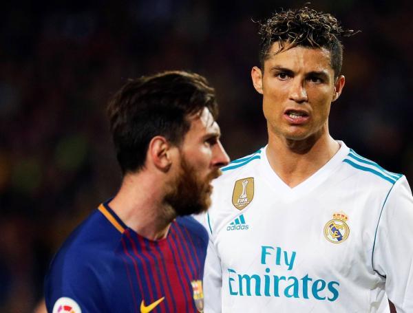 Cristiano Ronaldo y Lionel Messi.