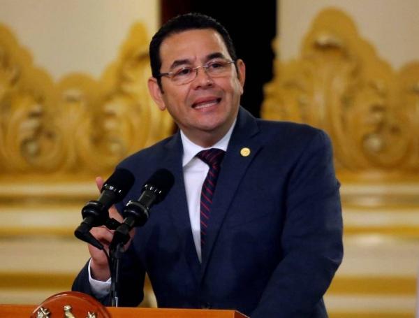 Jimmy Morales, presidente de Guatemala