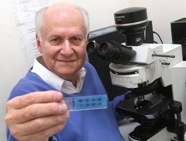 El profesor Manuel Elkin Patarroyo.