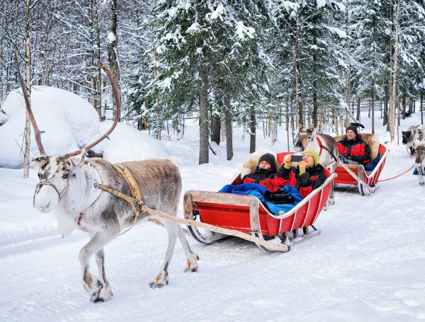1.	Rovaniemi, Finlandia
Ubicada entre los montes Ounasvaara y Korkalovaara, esta ciudad es conocida como la tierra natal de papá Noel. Allí podrá visitar Santa Claus Village, un parque temático ubicado a 8 kilómetros del centro de la ciudad inspirado en este personaje navideño.
 Además, puede ir al museo Arktikum, un espacio interactivo donde conocerá la historia del ártico, de la ciudad y sus habitantes, además de poder encontrar un simulador de auroras boreales.