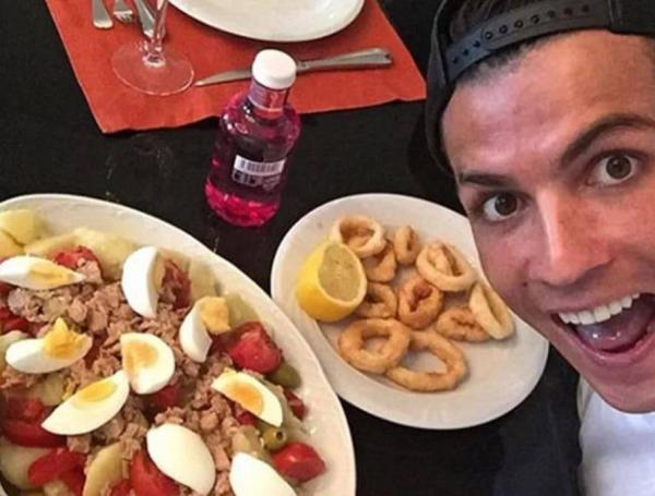 Cristiano Ronaldo, delantero portugués.