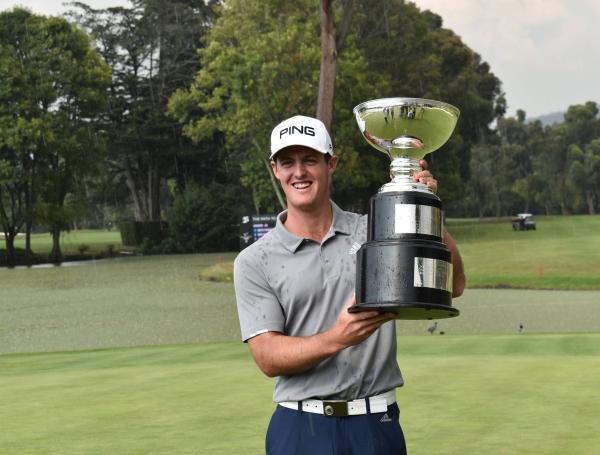 Guillermo Pereira, campeón del Championship de Bogotá.