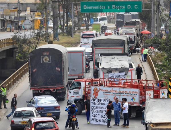 Según Colfecar, el 34 % del parque automotor de carga había sido afectado por las restricciones del Distrito.
