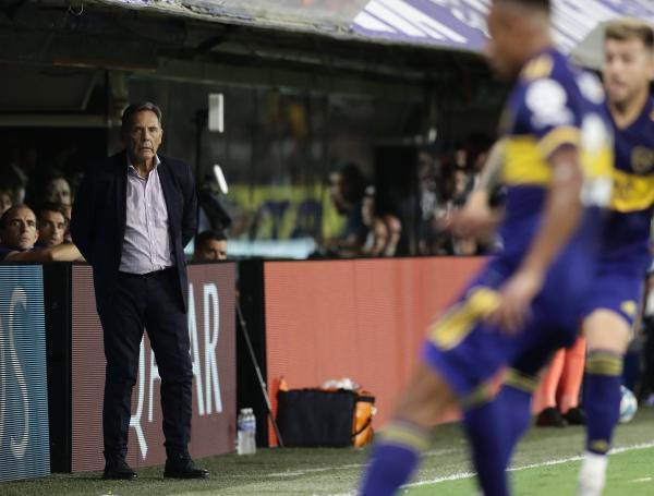 Miguel Ángel Russo, campeón con Boca Juniors.