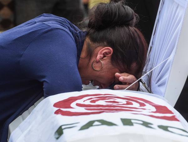 Van 214 asesinatos de reincorporados del extinto grupo guerrillero de las Farc.