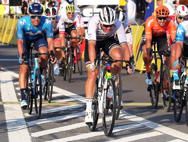 Mads Pedersen, actual campeón mundial de ruta.