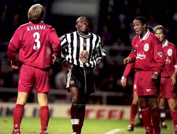 Faustino Asprilla, Newcastle. 1995 – 1997 (48 partidos y 18 goles).