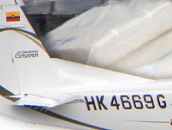 Esta es la fotografía que le compartieron las autoridades hondureñas a los medios de comunicación de ese país en noviembre del 2010, cuando se incautó la avioneta.