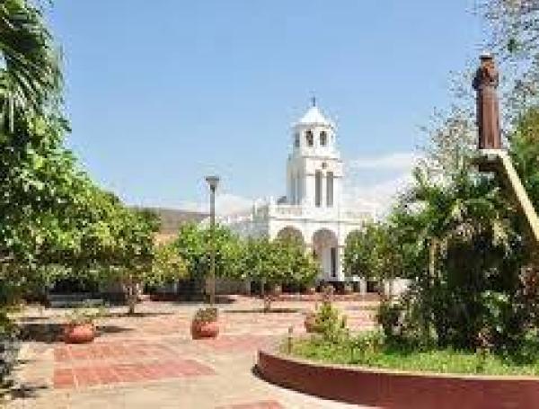 Plaza del municipio La Paz, Cesar.