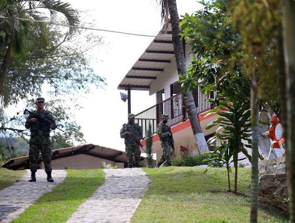 La masacre tuvo lugar en esta finca en zona rural de Buga, Valle del Cauca.
