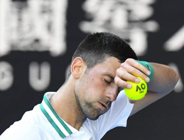 Novak Djokovic, tenista serbio.