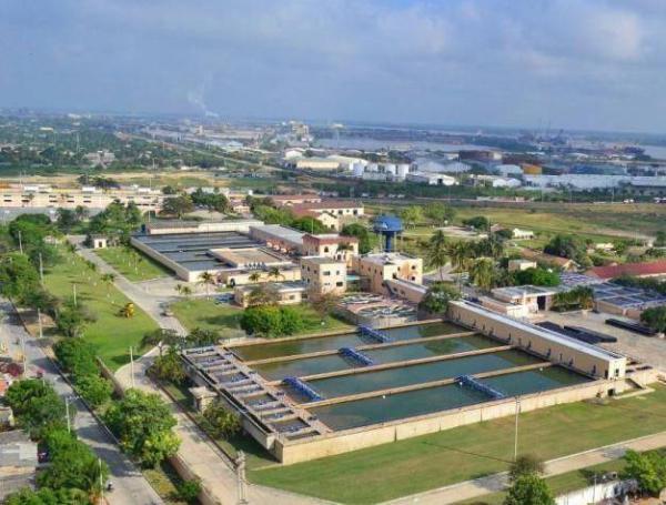 Planta de acueducto en Barranquilla.
