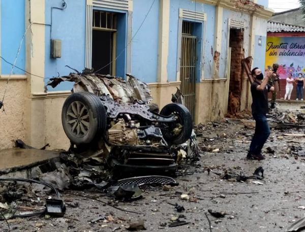 Al menos 43 personas resultaron heridas tras el atentado en Corinto.