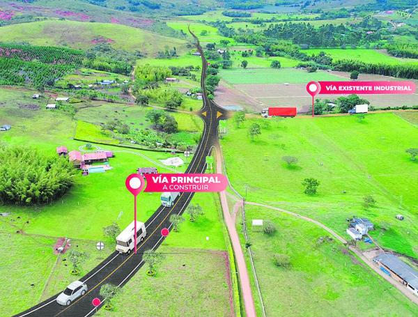 El proyecto vial implica un trazado nuevo de 31,8 kilómetros, con fuerte oposición de la comunidad Pavas.