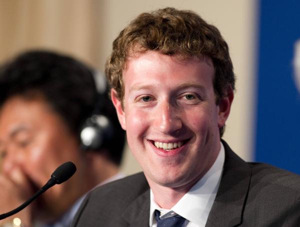 Mark Zuckerberg del G8 de Deauville, Francia.