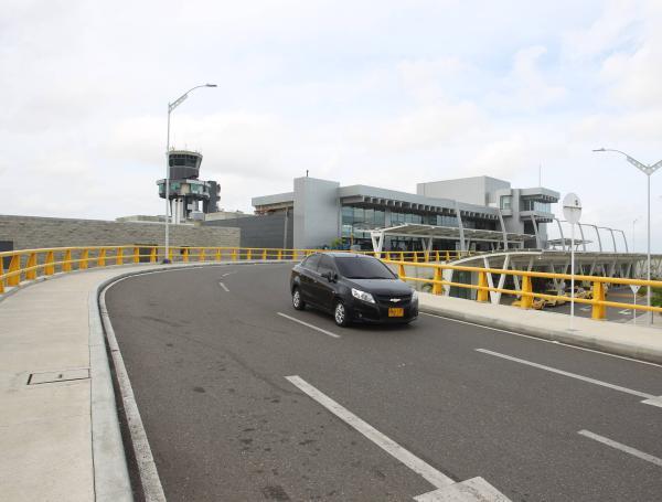 Aeropuerto Ernesto Cortissoz de Barranquilla, ubicado en Soledad, Atlántico.