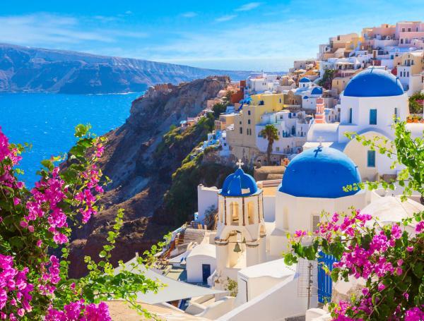 Casa de la cuidad de Santorini