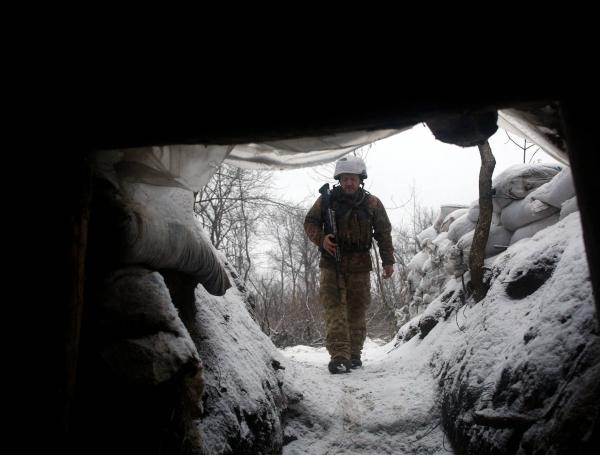 Aumenta la tensión en la región de Donetsk, cerca de la frontera donde se ubican los separatistas prorrusos y el Ejército ucraniano (foto).