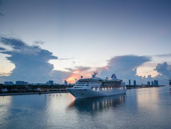 El puerto de Miami (Florida) es uno de los principales puntos de llegada y partida de Royal Caribbean.