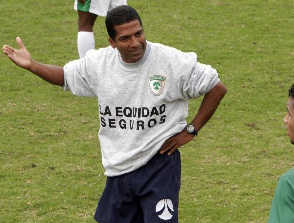 Alexis García, recién llegado a La Equidad, en 2006.