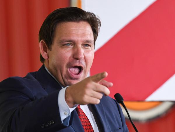 El gobernador de Florida, Ron DeSantis.
