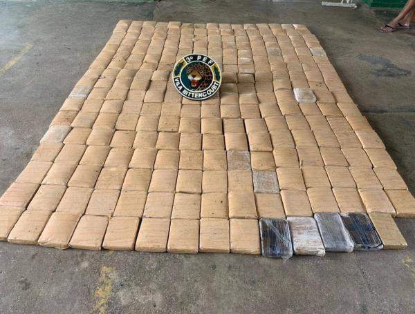 La marihuana fue avaluada en 25 millones de reales.