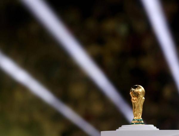 La Copa del Mundo durante la final de Mundial de Qatar 2022.