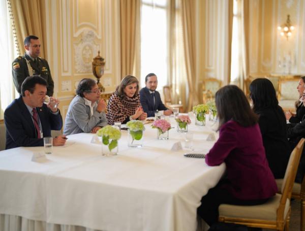 Reunión del Gobierno con delegados de la Comisión Interamericana de Derechos Humanos (CIDH).