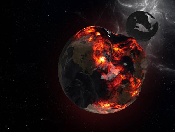 Esta teoría se refiere a que la expansión del universo irá frenándose poco a poco hasta que finalmente comiencen a acercarse todos los elementos que lo conforman.