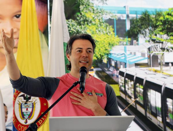 Daniel Quintero, alcalde de Medellín.