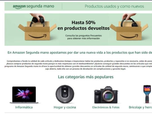 Productos usados amazon online