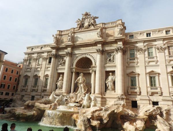 Fontana de Trevi.
