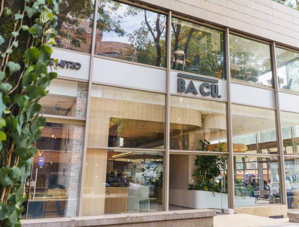 Sede de Bacu en el edificio EK, en la 90 con 11, en Bogotá.